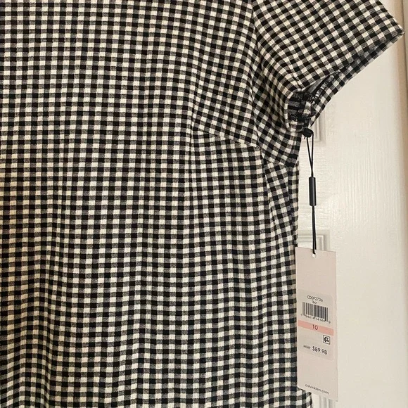 NWT Calvin Klein Buffalo Check Dress - Picture 2 of 3